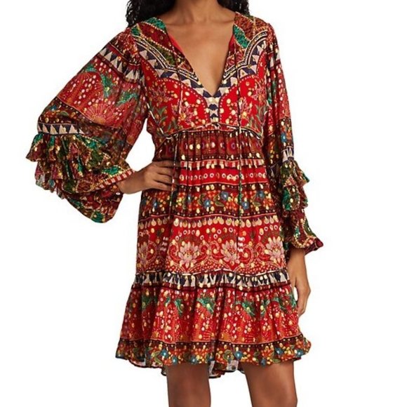 FARM Rio Dresses & Skirts - FARM Rio Tropical Shine Mini Dress